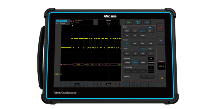 STO series tablet oscilloscope